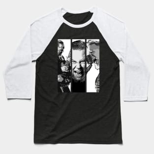 James Hetfield Guitar Baseball T-Shirt